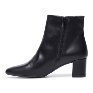 Carl Scarpa Effy Black Leather Ankle Boots